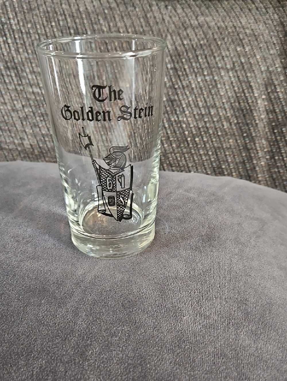 Vintage " The Golden Stein" Glass